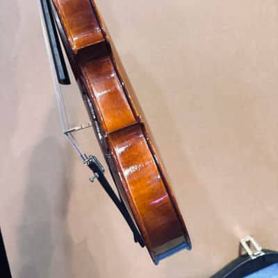 Josef Lorenz Luby (Schonbach) 4/4 Violin – Czechoslovakia w/ Case & Bow image 16