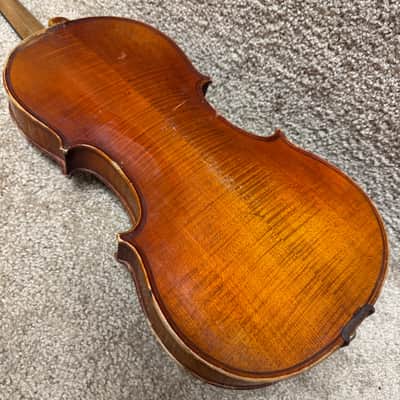 Unlabeled Viola Flame Maple 15" w/ Case & Bow image 8