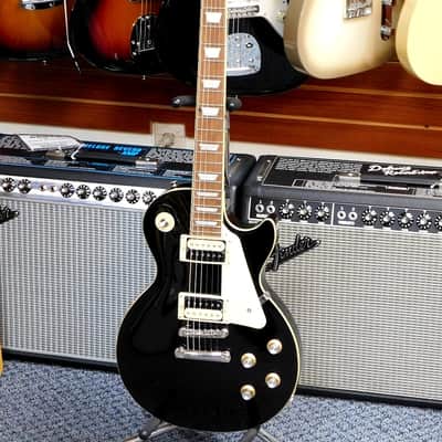 2023 Epiphone Les Paul Classic Electric Guitar w/ Case! Gloss Black! VERY NICE!!! image 2