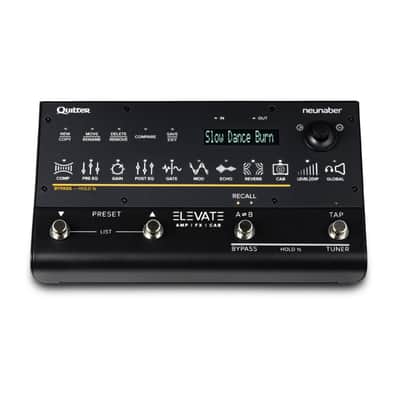 Quilter Labs Neunaber Elevate Amp FX Cab Pedal Black