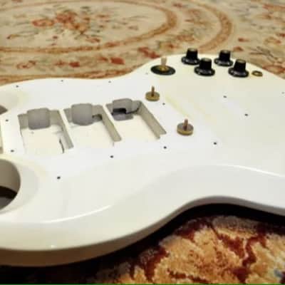 Gibson Custom Shop Les Paul SG Custom 2008 1967 RI Polaris White jimi Hendrix image 10