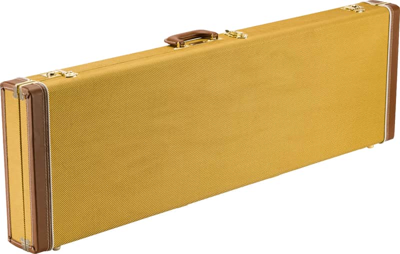 Fender Classic Tweed Hard Case for Precision and Jazz Electric Basses image 1