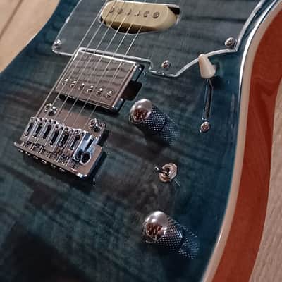 Bacchus Tactics24 RSM/M Andre Dinuth Signature - Transparent Blueburst image 8