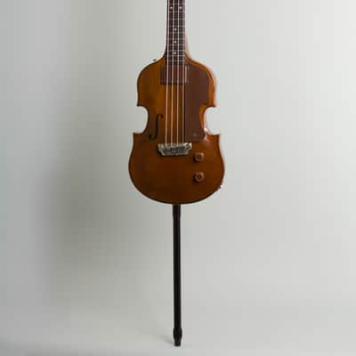 Gibson  EB-1 Electric Bass Guitar (1954), ser. #4-0216, original brown hard shell case. image 17
