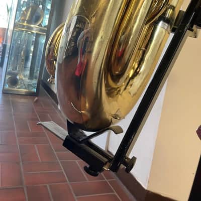Very Clean Used Yamaha YBB-641 Concert BBb Tuba in Yellow Brass,Lacquered, good valves; with Case, Mouthpiece image 15
