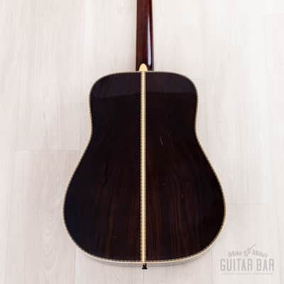 1977 Yamaha L-10 Vintage Dreadnought Acoustic Guitar, Spruce & Rosewood w/ Case & Hangtag, Japan image 3