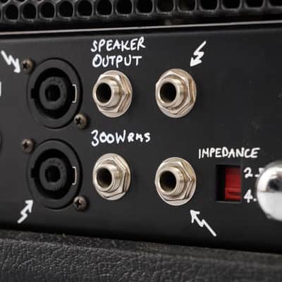 Crate Blue Voodoo BV300HB 3-Ch 300W Guitar Amp Head Owned by Ministry #52922 image 12