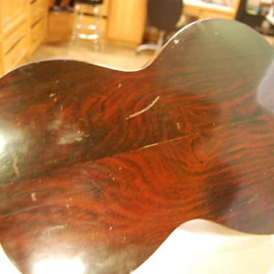 Harwood Parlor Guitar 1930's - Brazilian Rosewood - RARE! image 8