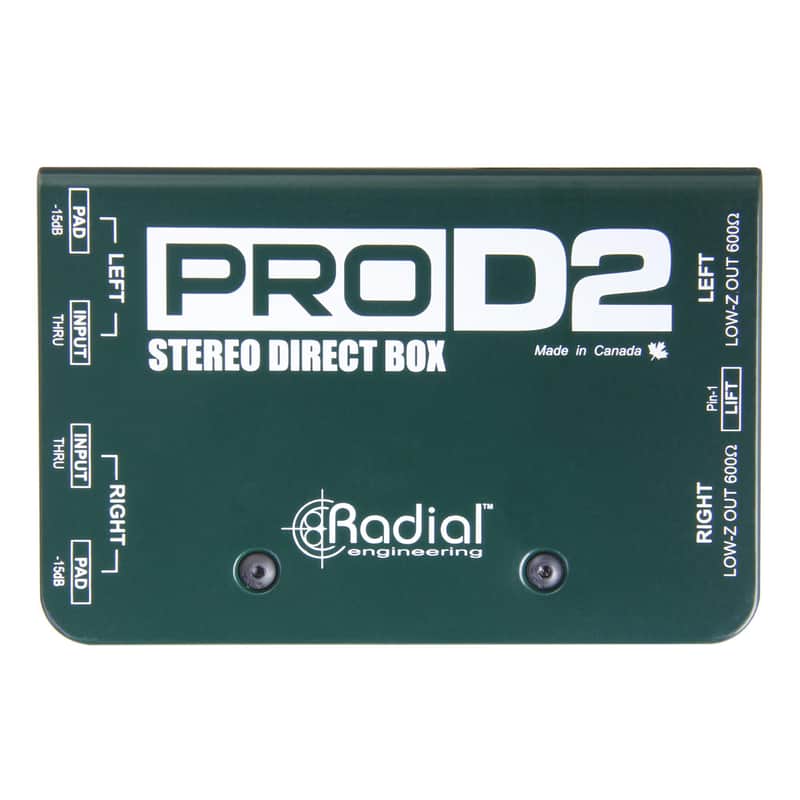 RADIAL ProD2 Stereo Passive Direct Box image 1