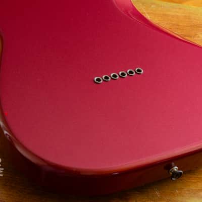 1981 Fender USA Stratocaster Hardtail Burgundy Mist refin - original pickups - original hardcase image 9