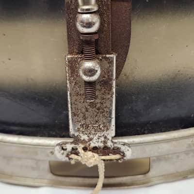 Vintage Early 1960s Pre Serial Ludwig Blue Silver Duco Pioneer Snare Drum 5x14 image 4
