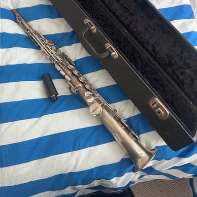G. C. Conn New Wonder Series II 1927 Silver Immaculate silver plate . Fully serviced and regulated . Best sound image 13