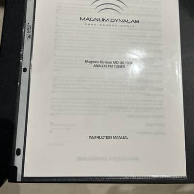 Magnum Dynalab MD90 - Black - Box + Docs image 5