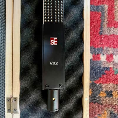 sE Electronics Voodoo VR2 Active Ribbon Microphone 2010 - Present - Black image 1