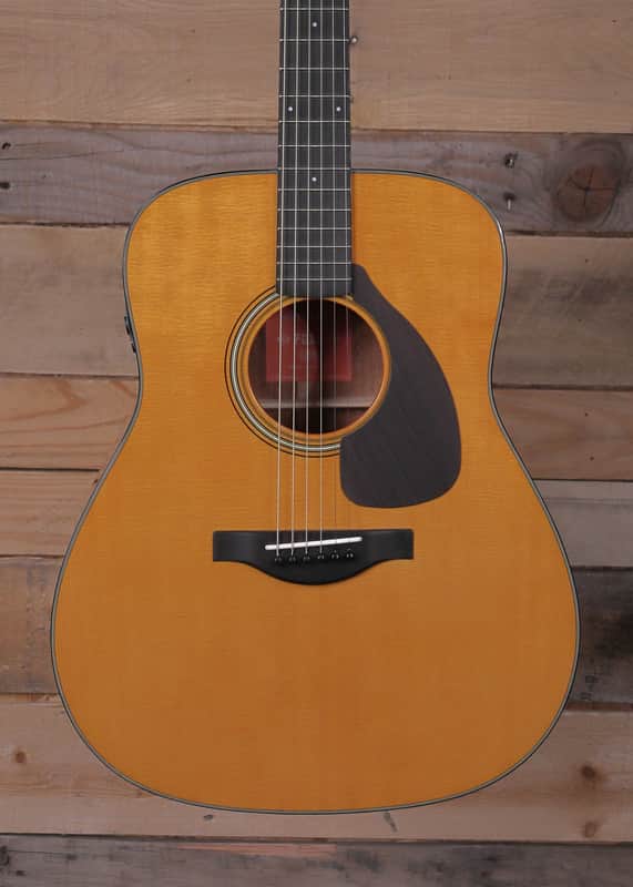 Yamaha FGX5 GL Red Label Acoustic/Electric Guitar Natural w/ Case image 1