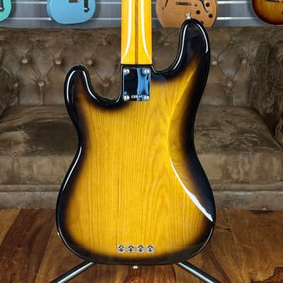 Fender American Vintage II '54 Precision Bass 2-Color Sunburst + NEW image 10