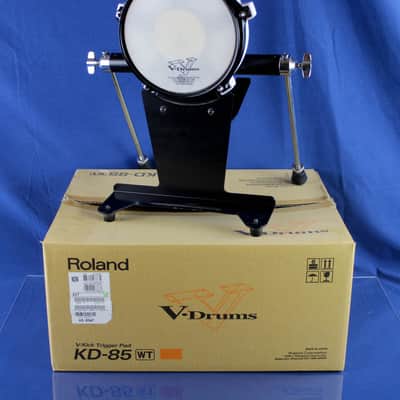 Roland KD-85 BLK V-Kick Bass Drum Trigger Pad KD85 for TD 80 120 IN ORIGINAL BOX image 1