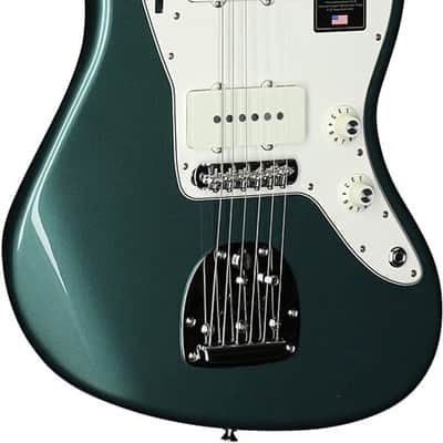 Fender American Vintage II 1966 Jazzmaster Electric Guitar. Rosewood Fingerboard, Sherwood Green Metallic image 2