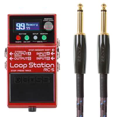 Boss RC-3 Loop Station + Footswitch FS-7 + Adaptor+ Extras | Reverb