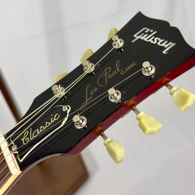 Gibson Les Paul Classic 1960 Reissue W/ OHSC 2002 - Wine Red image 16