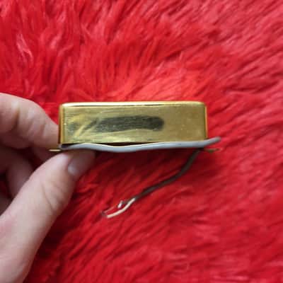 Unknown Brand & Model Gold Covered Humbucker 1980's - 2000's - 11.55K ohm - Made in Japan MIJ image 3