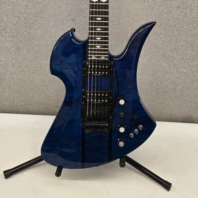 B.C.Rich Mockingbird ST 2008 Blue Electric Guitar Floyd/Dimarzio Ready To Play image 1