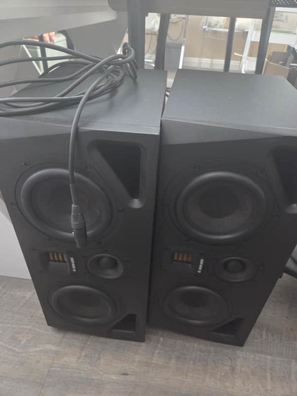 ADAM Audio A77H Dual 7" Active Studio Monitor (Single) 2022 - Present - Black image 1