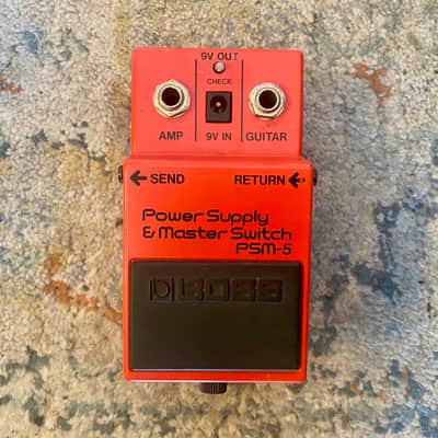 Boss PSM-5 Power Supply & Master Switch + PSA-230P MADE IN JAPAN 1982 image 2