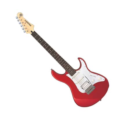 Yamaha Pacifica PAC012 Series Six-String, Right-Handed Electric Guitar with Mahogany Body and Vintage Vibrato (Metallic Red) image 4