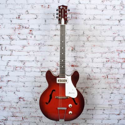 Harmony - 1969 H53/1 Rocket Semi Hollow Electric Guitar - Red Burst - Fully Restored - xH531 - VINTAGE image 2