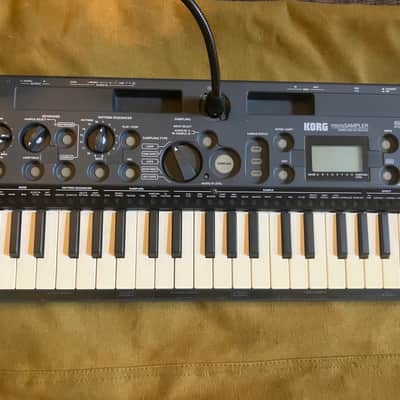 Korg MS1 MicroSampler 2010s - Black image 1
