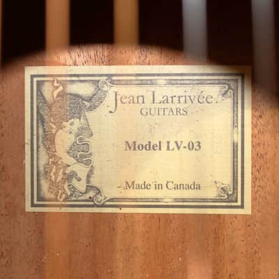 Used (2007) Larrivee LV-03 Acoustic/Electric Guitar with Hardshell Case image 13