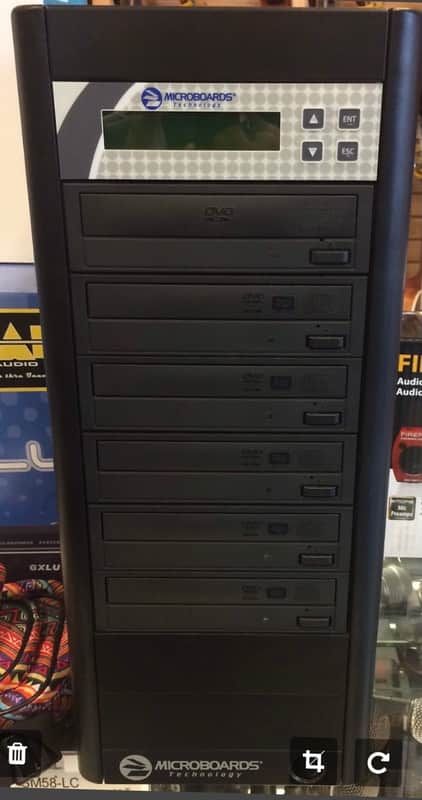 Microboards QD-DVD-125 24x/48x Standalone 1:5 DVD/CD Duplicator image 1