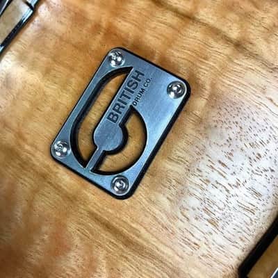 British Drum Co Maverick Maple Snare 6.5″ × 14″ – 10‑Ply Eucalyptus image 4