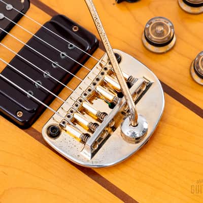 1980 Greco GO-III Speed Way Non-Catalog Set Neck HSH Vintage Guitar Natural, Japan Fujigen image 8