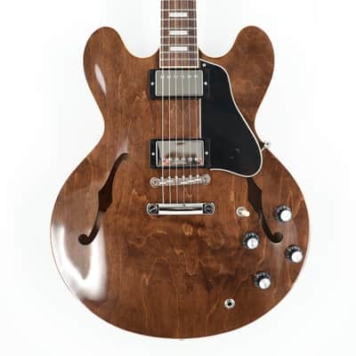 Gibson ES-335 60s Semi-Hollow Guitar w/ Hardshell Case - Dark Walnut image 2