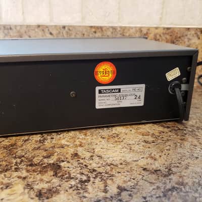 Tascam PE-40 4ch Parametric EQ image 4