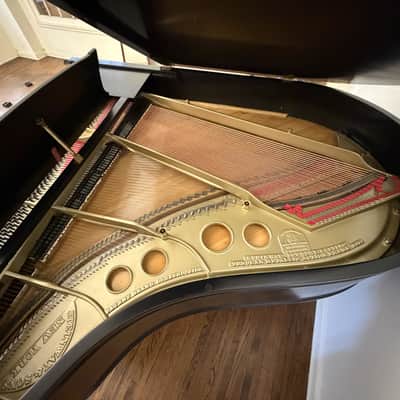 Steinway & Sons Model A 1917 Grand Piano – 6'2" – Professionally Restored – Satin Ebony image 7