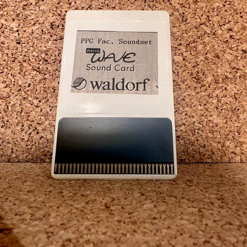 Waldorf Microwave Synthesizer - Sound Card - PPG Wave Soundset image 1