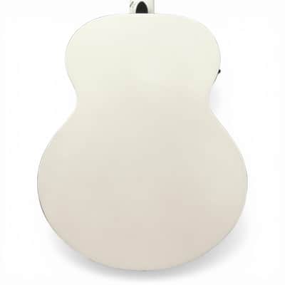 Ibanez AJ70M2E Artwood Series Acoustic-Electric Guitar Pearl White High Gloss Solid Sitka Spruce Top image 5