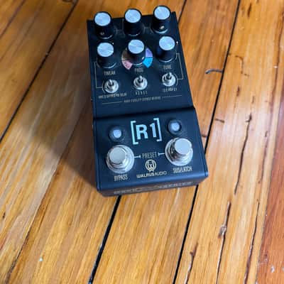 Walrus Audio Mako R1 High-Fidelity Stereo Reverb 2021 - 2024 - Black image 1