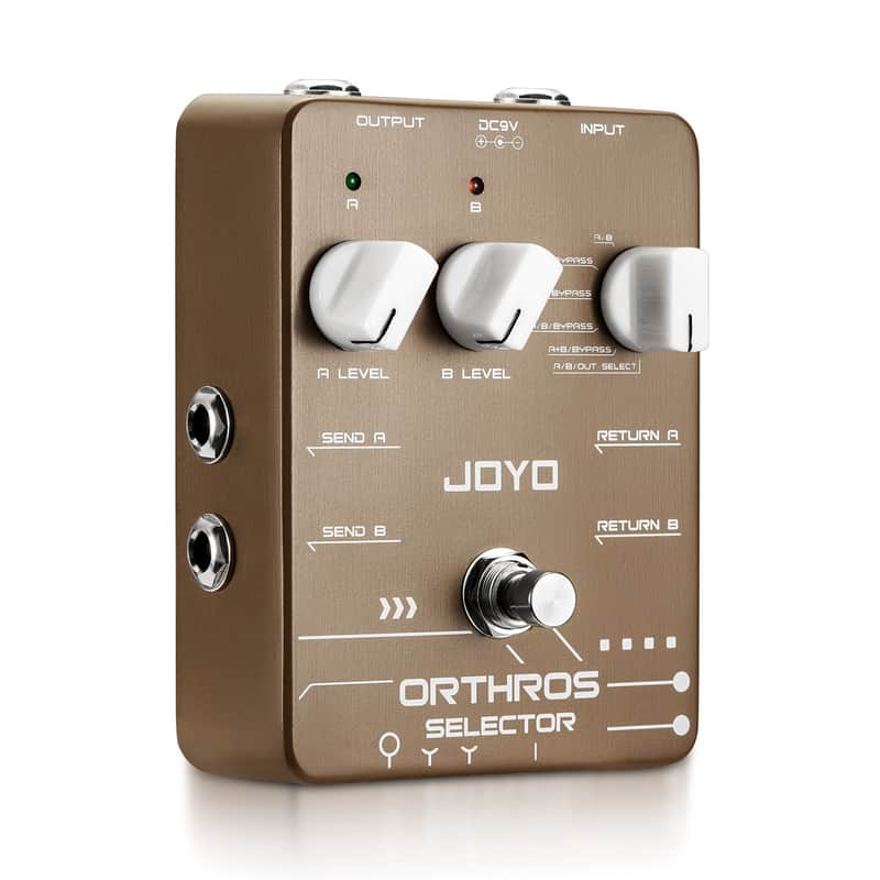 Joyo JOYO Line Selector Guitar Pedals 6 Mode Switch 2 Effect Loop for Electric Guitar image 1