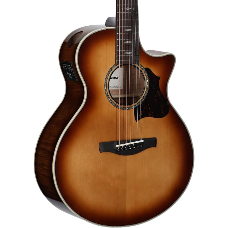 Ibanez AE3007FMH Acoustic-Electric Guitar, Tobacco Edge Burst image 1