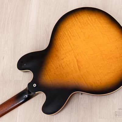 1996 Gibson ES-335 Dot Semi-Hollow Guitar Vintage Sunburst w/ 57 Classic PAFs, Fast Neck & Case image 15