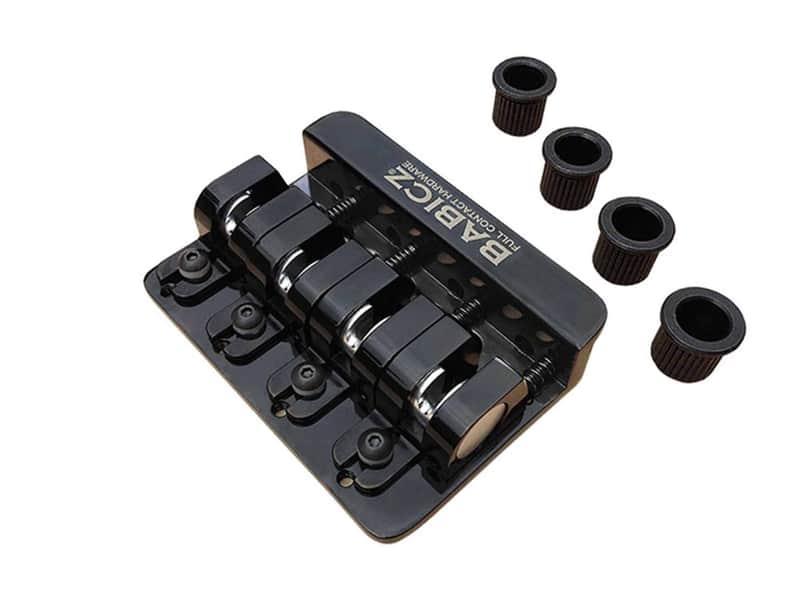 Babicz FCH-AM Bass Bridge, String Thru, Original Series - Black---black image 1