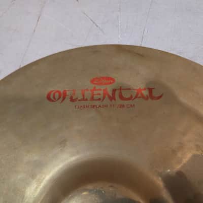 Zildjian 11" FX Oriental Trash Splash Cymbal 1997 - Present - Brilliant image 2