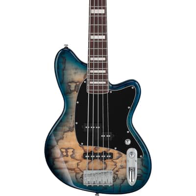 Ibanez Talman Bass Standard 5 String  Electric Bass - Cosmic Blue Starburst (TMB405TACBS) image 9