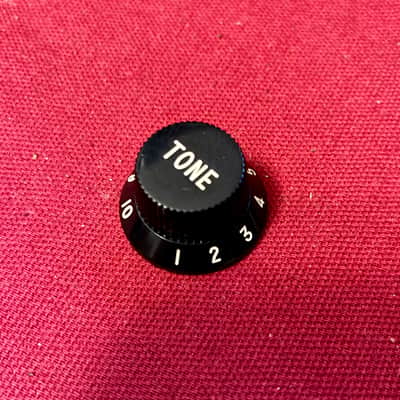 Fender 1979 vintage Stratocaster Tone knob Black Strat image 1