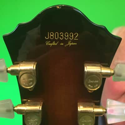Ibanez Ibanez JP20-BS Joe Pass Signature Brown Sunburst 1982 brown sunburst image 17