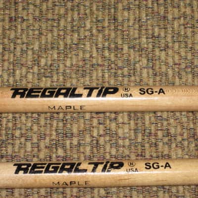 one pair (new old stock) near A+ condition Regal Tip SG-A maple wood / natural stain finish (with packaging) from 2000s / 2010s image 2